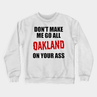 Oakland Football Crewneck Sweatshirt